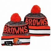 Cleveland Browns Team Logo Knit Hat YD (8),baseball caps,new era cap wholesale,wholesale hats